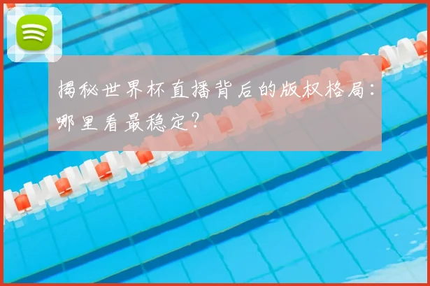 揭秘世界杯直播背后的版权格局：哪里看最稳定？